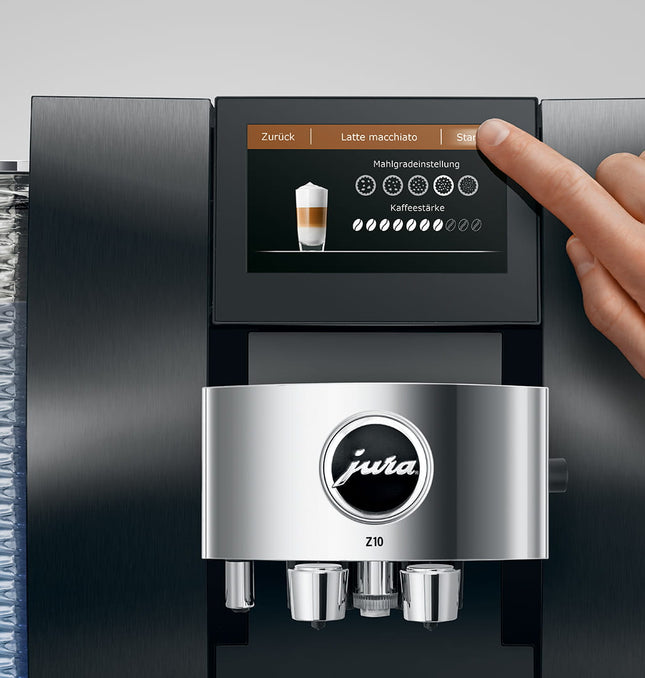 JURA Z10 SIGNATURE LINE - ALUMINIUM DARK INOX EA