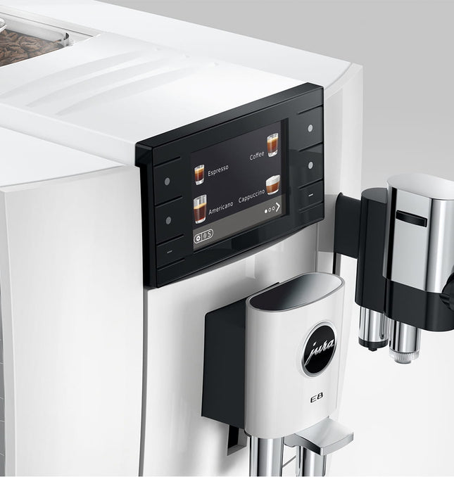 JURA E8 (ED) PIANO WHITE