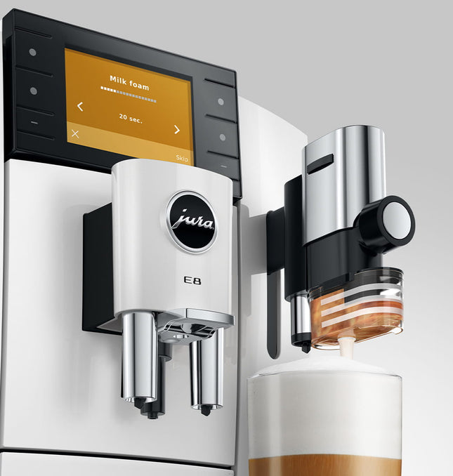 JURA E8 (ED) PIANO WHITE
