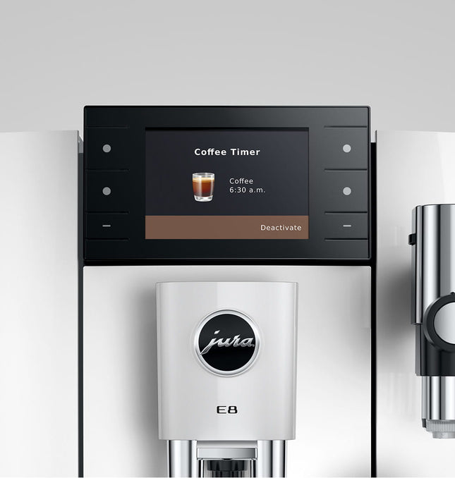 JURA E8 (ED) PIANO WHITE