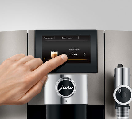JURA J8 (EA) MIDNIGHT SILVER