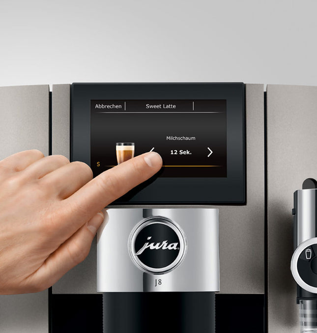JURA J8 (EA) MIDNIGHT SILVER