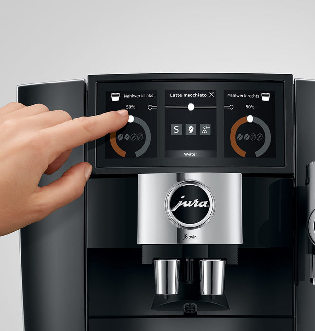 JURA J8 Twin (EA) DIAMOND BLACK