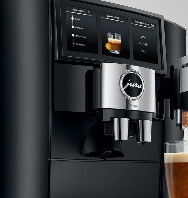 JURA J8 Twin (EA) DIAMOND BLACK