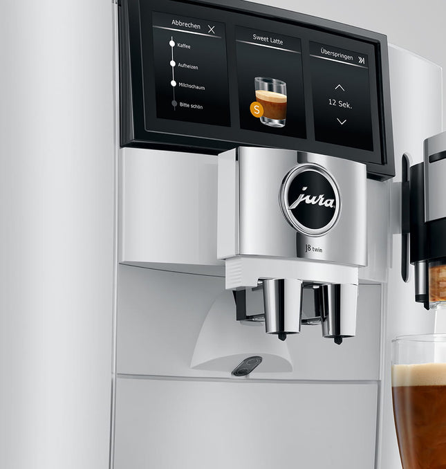 JURA J8 Twin (EA) DIAMOND WHITE