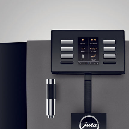 REFURBISHED JURA X6 (EA) DARK INOX PROFESSIONAL (80 KOPPER PR. DAG) - PROFESSIONEL KVÆRN